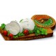 Buffalo mozzarella de lait de cloche